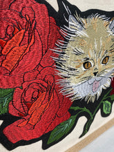 Load image into Gallery viewer, ROSE CAT TOTE BAG
